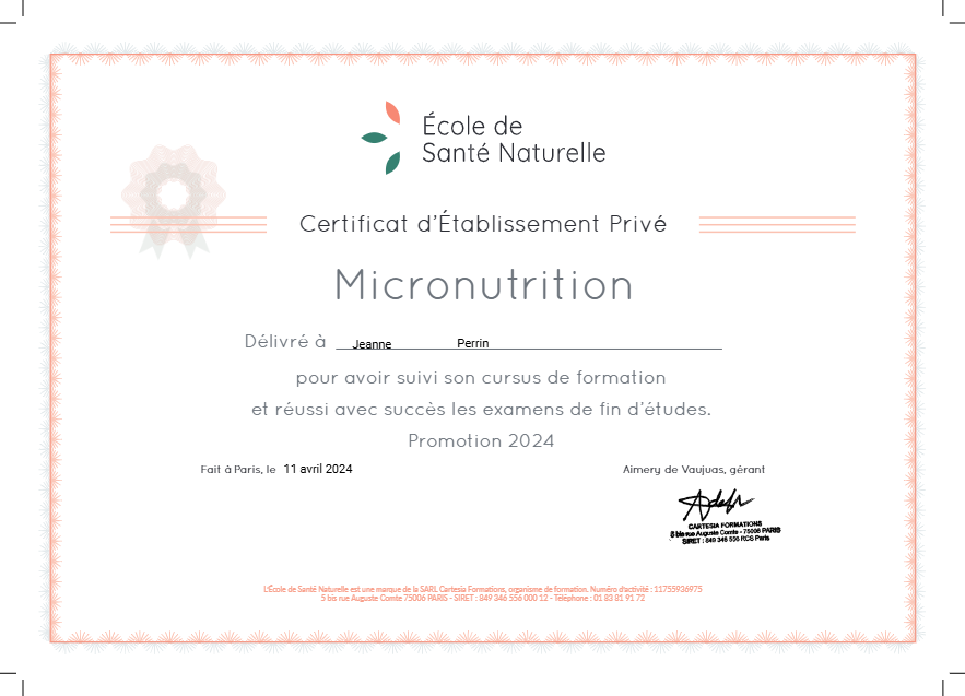 photo diplome Jeanne Perrin 