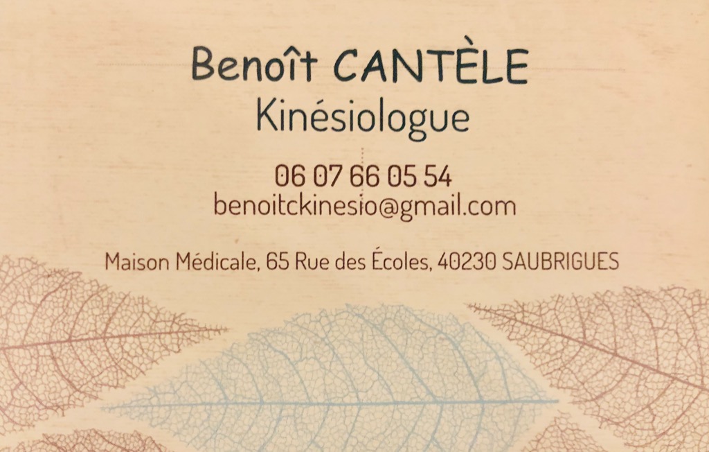 photo activite Benoît CANTÈLE