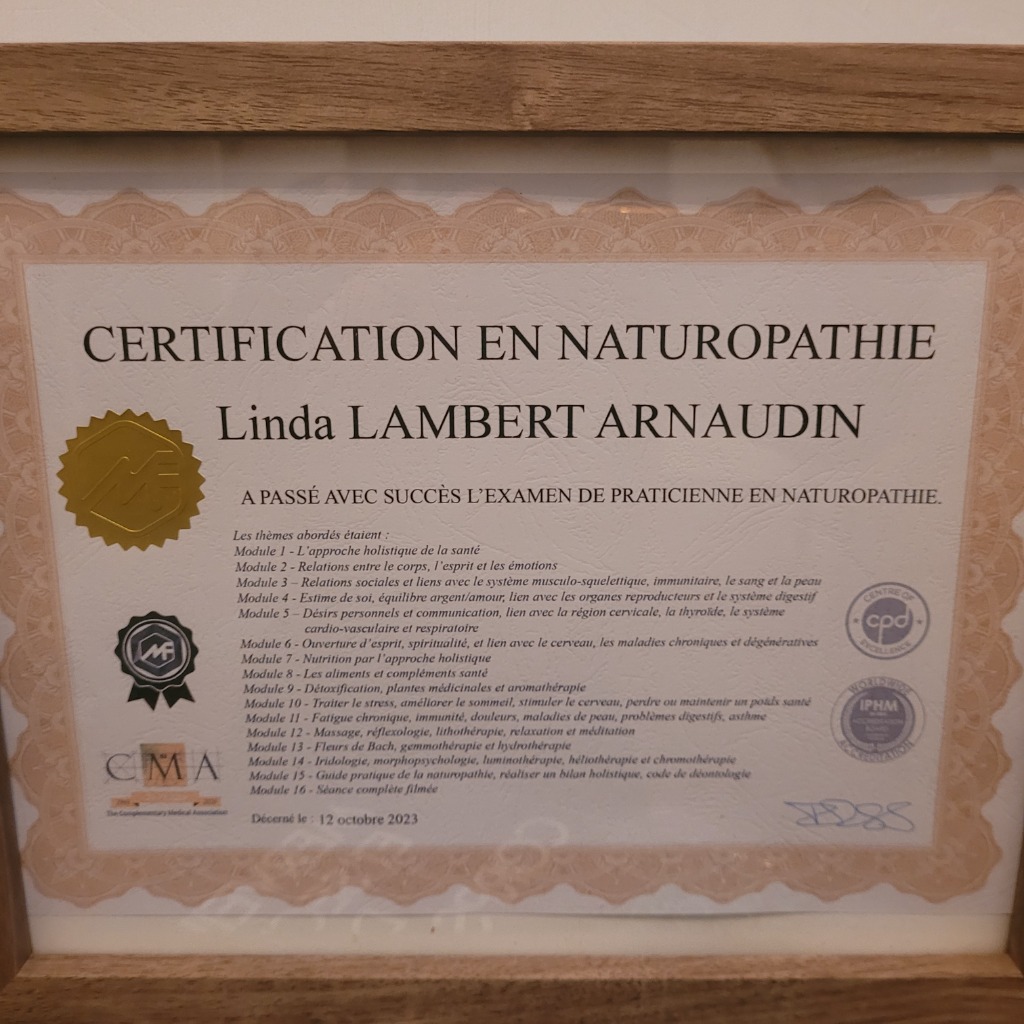 photo diplome Linda Lambert