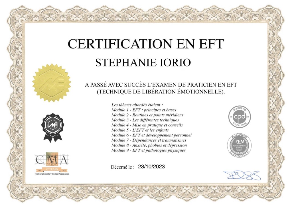 photo diplome Stephanie Iorio