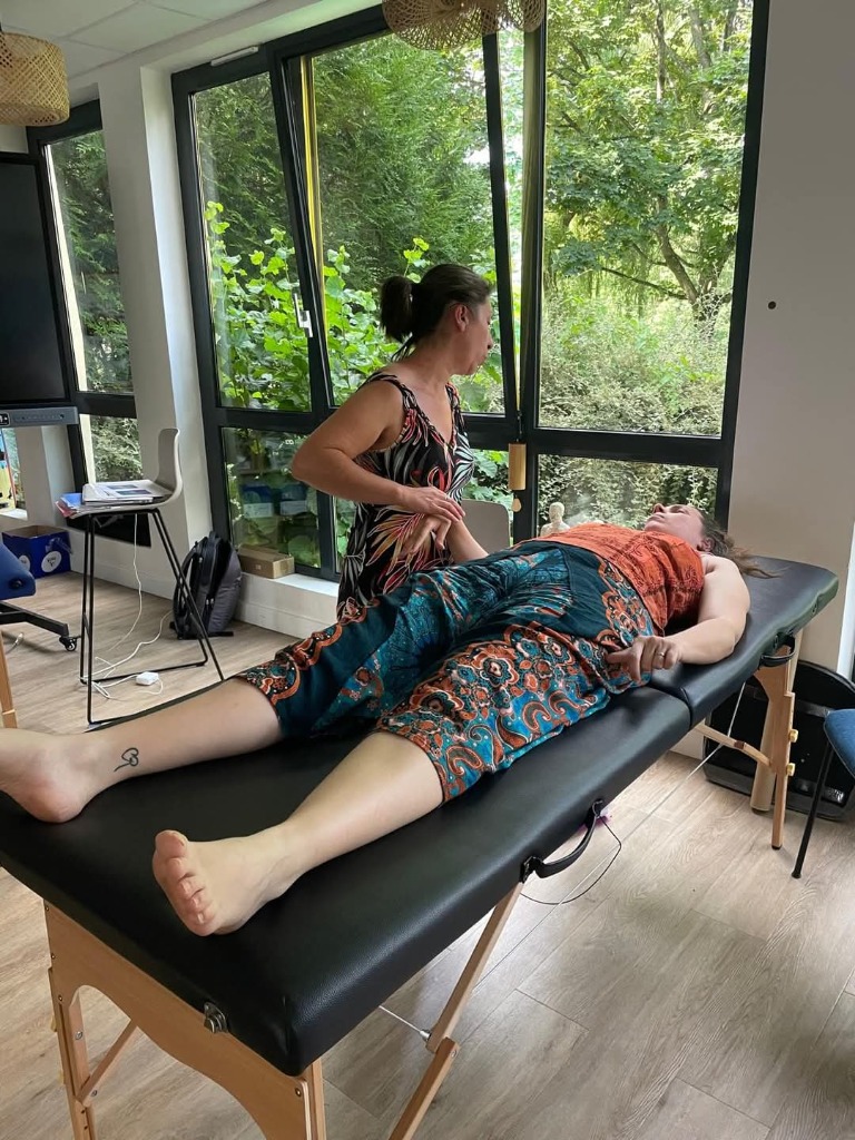 photo portrait Sandrine Kinésiologie