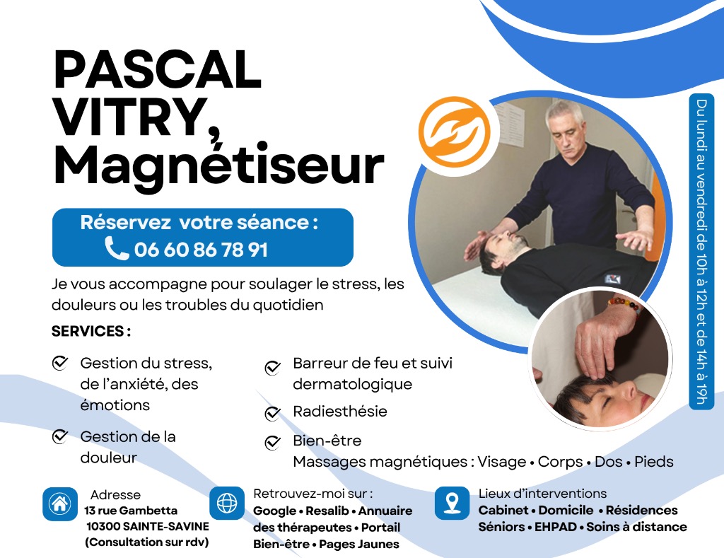 photo activite Magnétiseur Pascal Vitry 