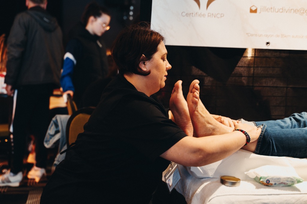 photo activite Ludivine Jillet reflexologue 