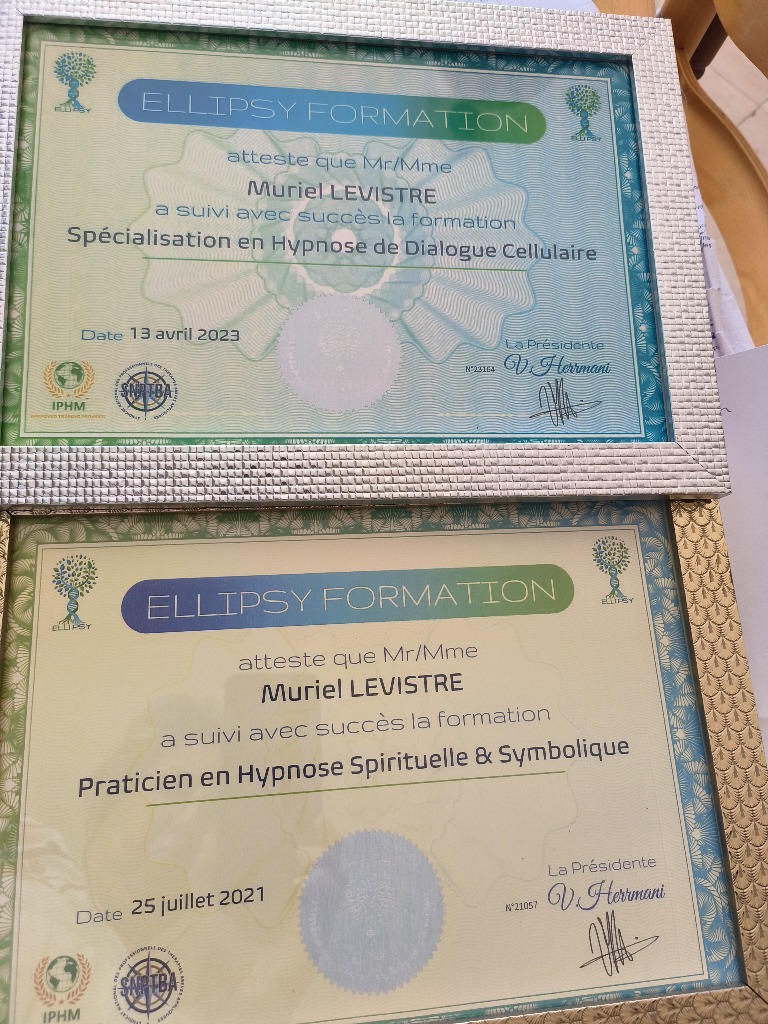 photo diplome Muriel LEVISTRE 