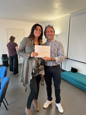 photo diplome Celine GARAT