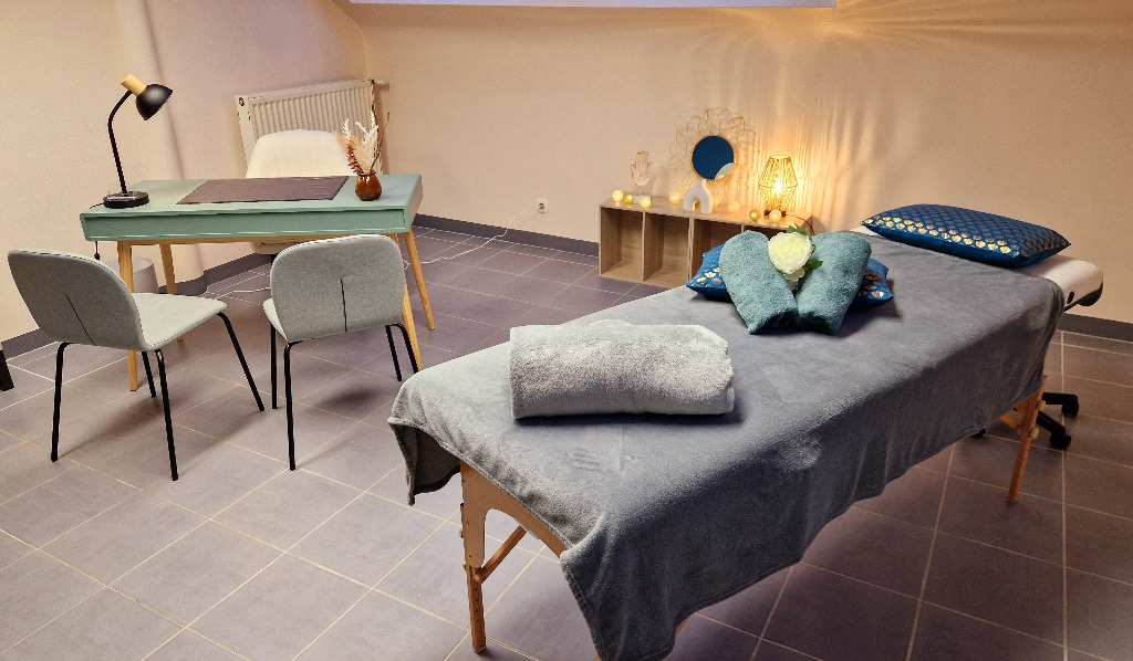 photo cabinet Séverine Gaudin Réflexologue