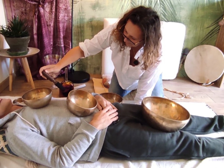 photo seance Sandrine Rochut - Au Coeur de Soi