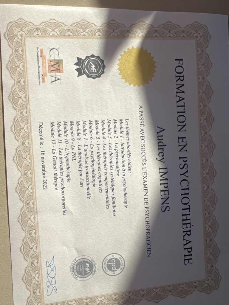 photo diplome Les jardins de la lune