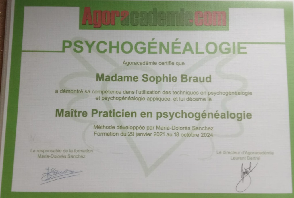 photo diplome Sophie Braud