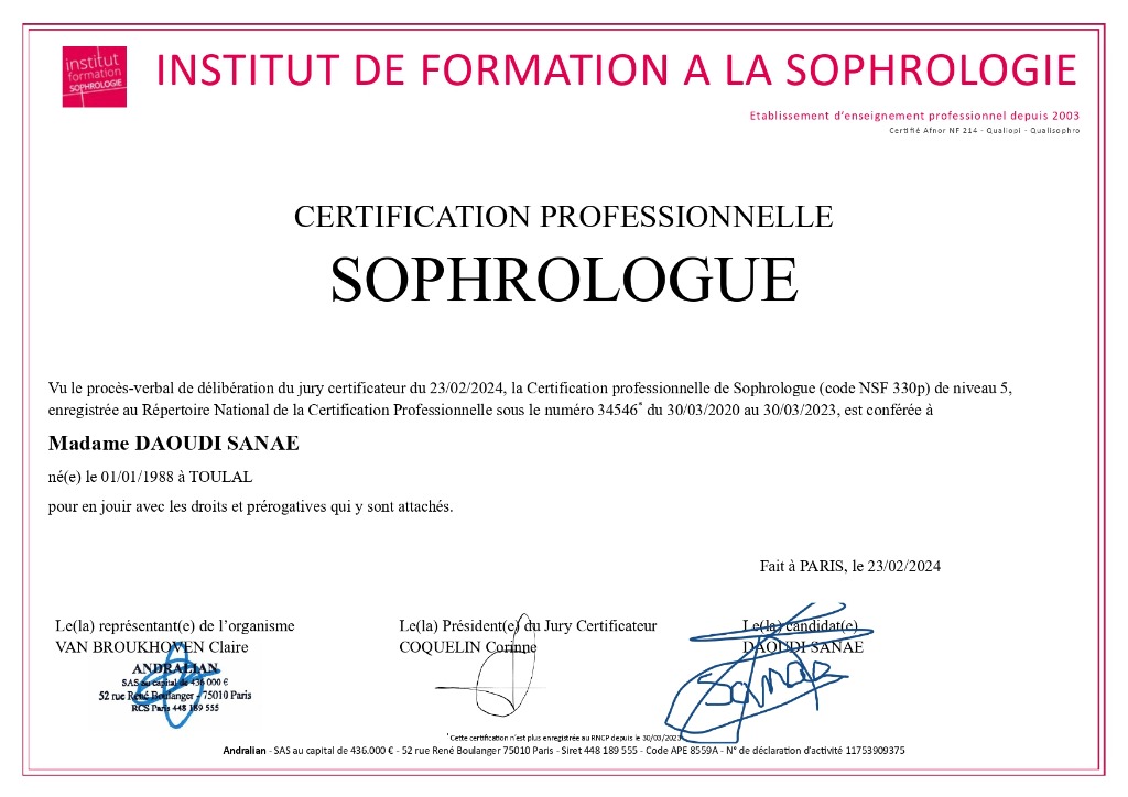 photo portrait Sanae Daoudi