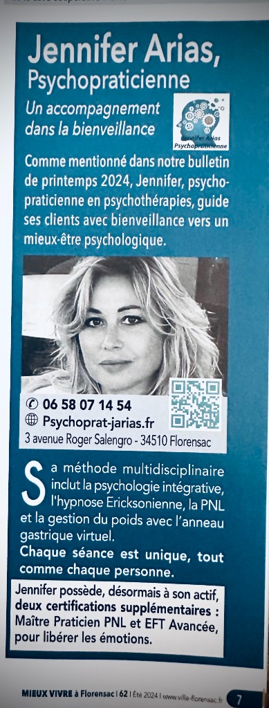 photo activite Jennifer arias psychoprat