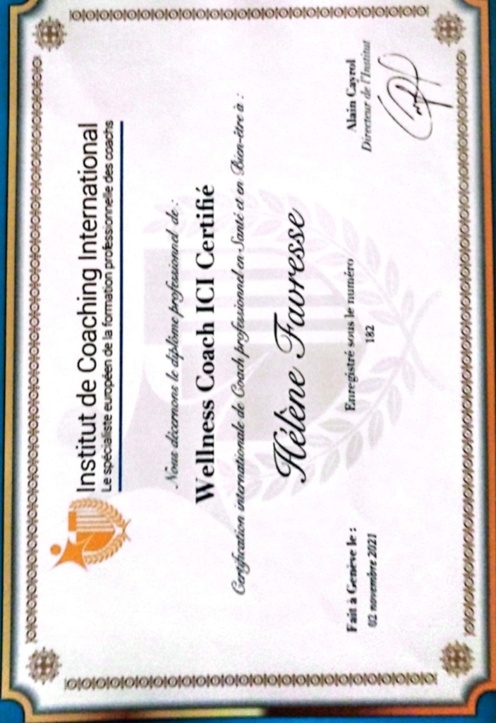 photo diplome Hélène Favresse