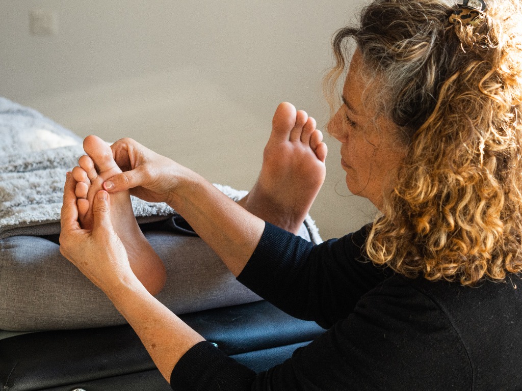 photo seance Veronique réflexologie 