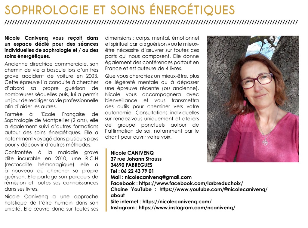 photo portrait NICOLE CANIVENQ