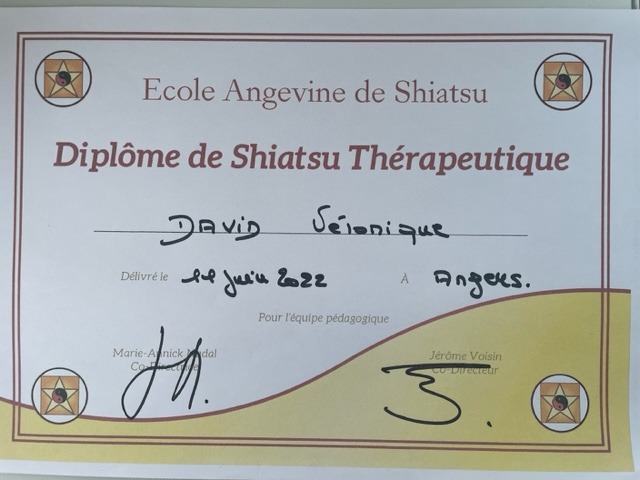 photo diplome David Véronique