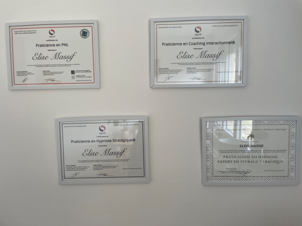photo diplome Élise Massif