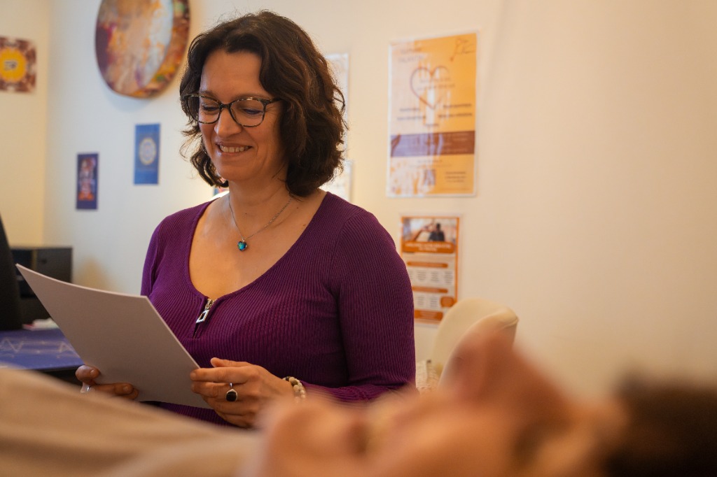 photo seance Nathalie FALANTIN - Les clés de la re-naissance