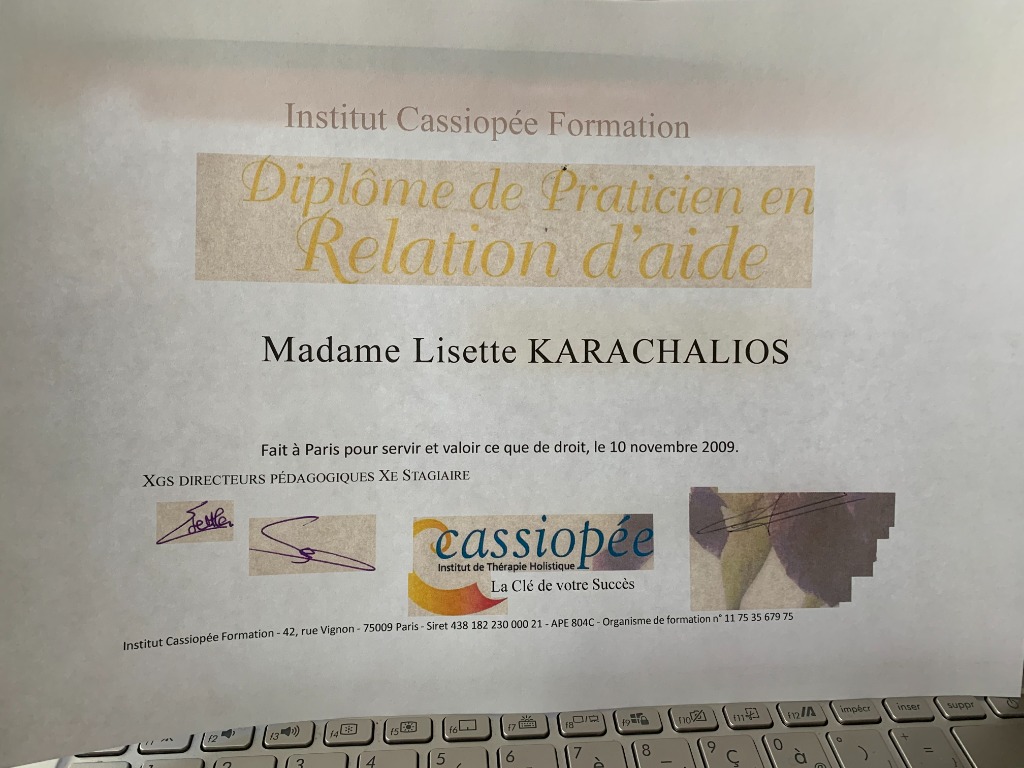 photo activite Lisette KARACHALIOS