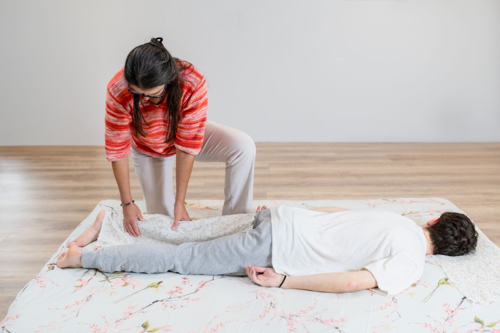 photo seance Shiatsu Corinne