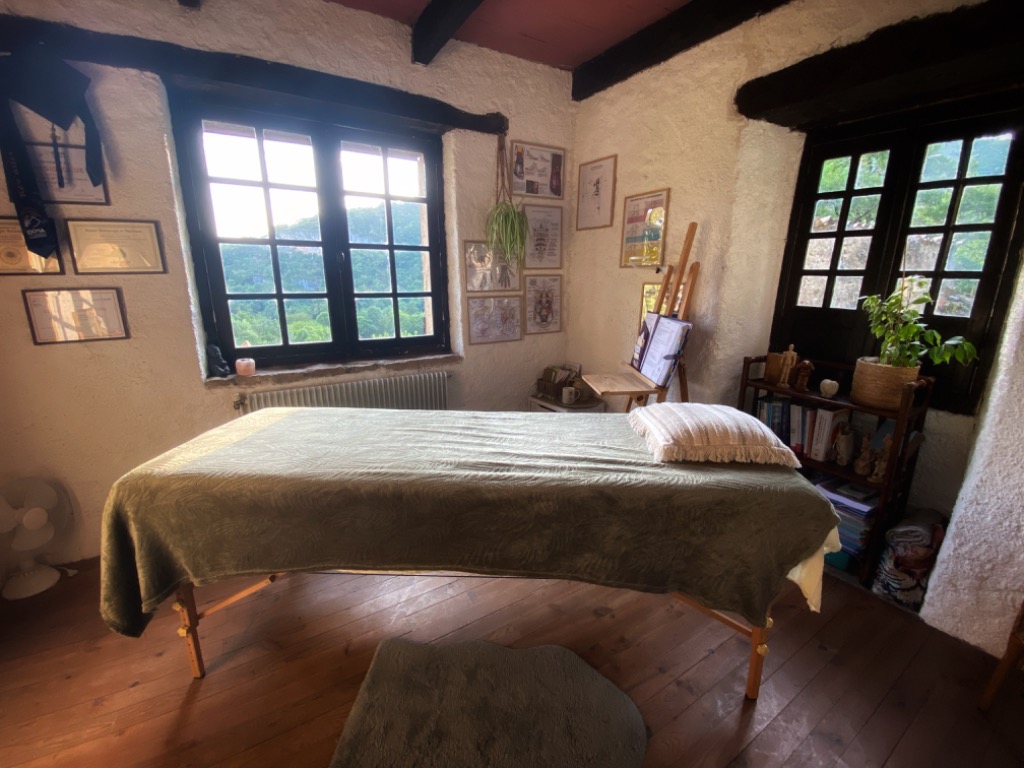 photo seance Clothilde JULIEN Kinésiologue