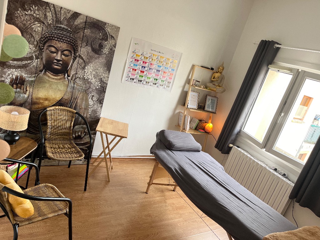 photo cabinet Delphine Aichelbaum Kinésiologue certifiée