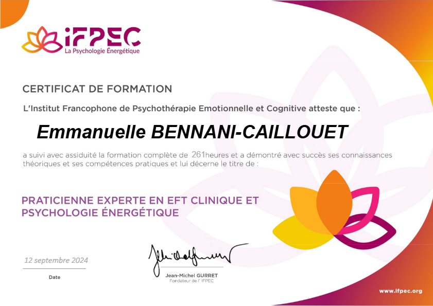 photo diplome Emmanuelle Bennani-Caillouët