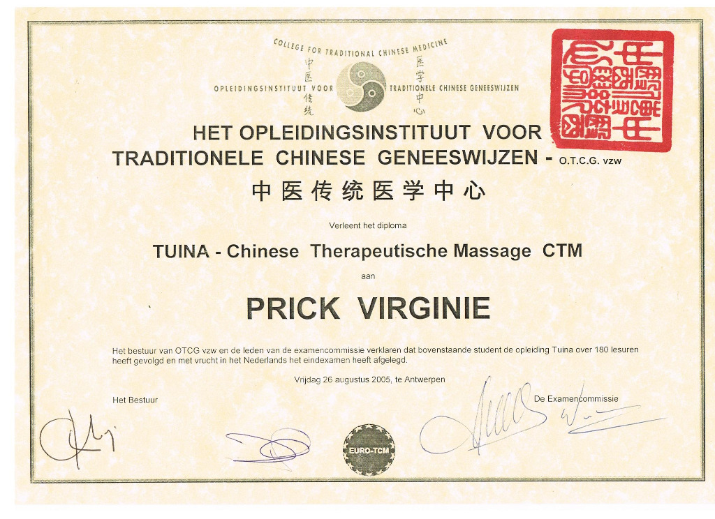 photo diplome Virginie Prick