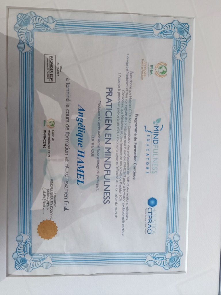 photo diplome Comme Un Ange