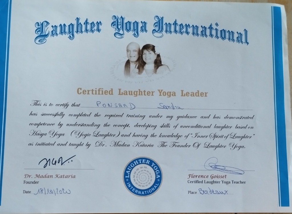 photo diplome Sandra PONSARD