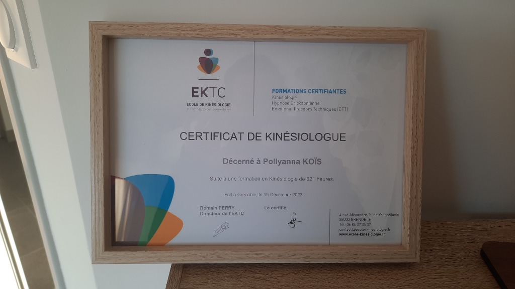 photo diplome Pollyanna Koïs