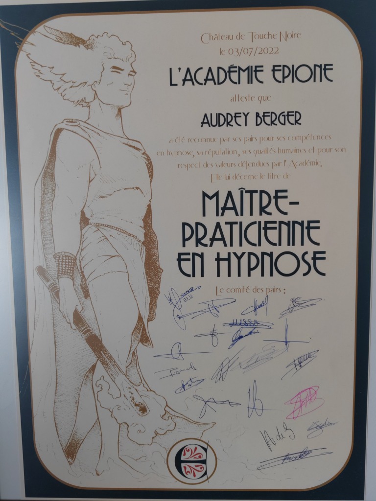 photo diplome Audrey Berger