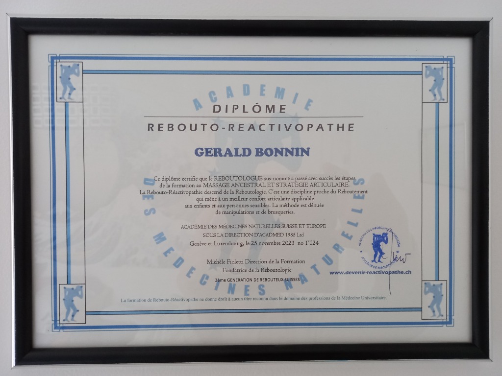 photo diplome Gerald bonnin