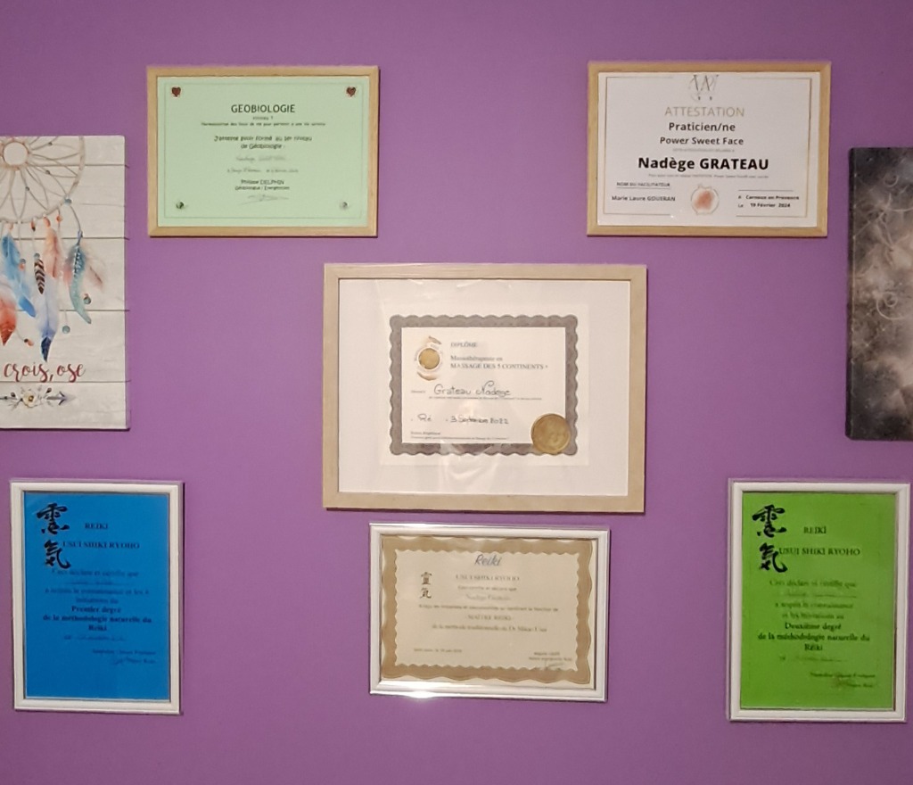 photo diplome Penser Bien Être