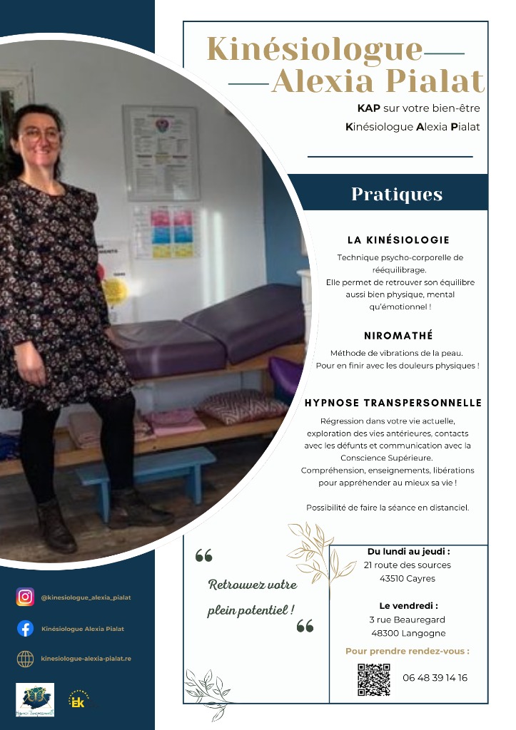 photo activite Kinésiologie Alexia Pialat