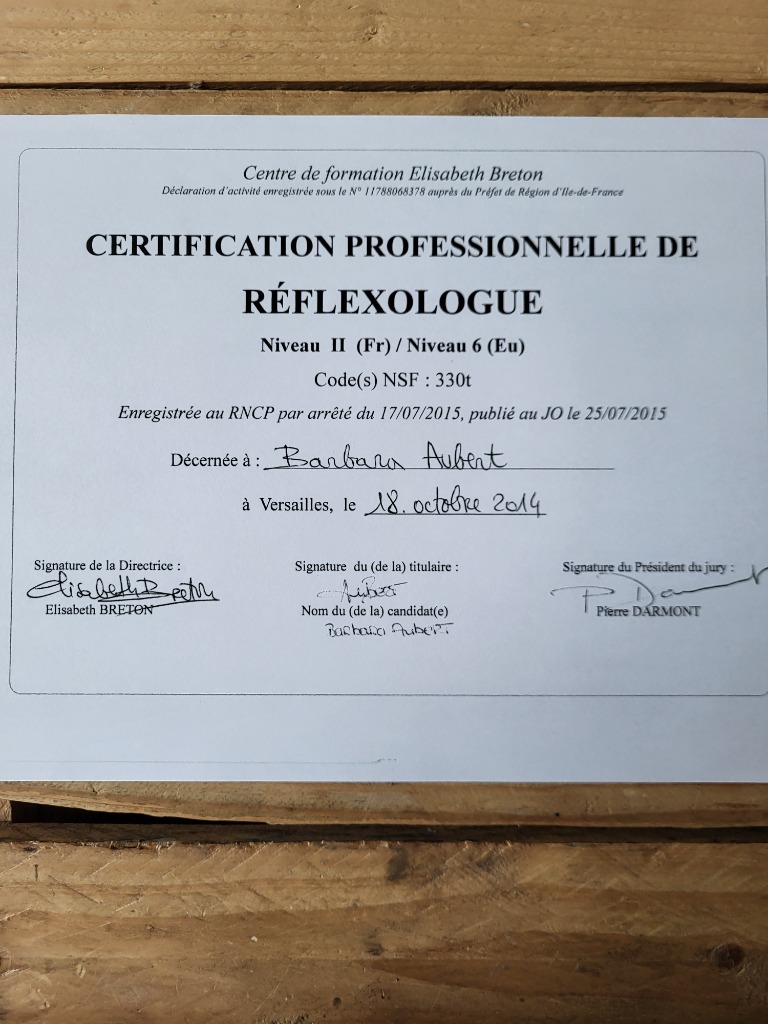photo diplome Barbara AUBERT