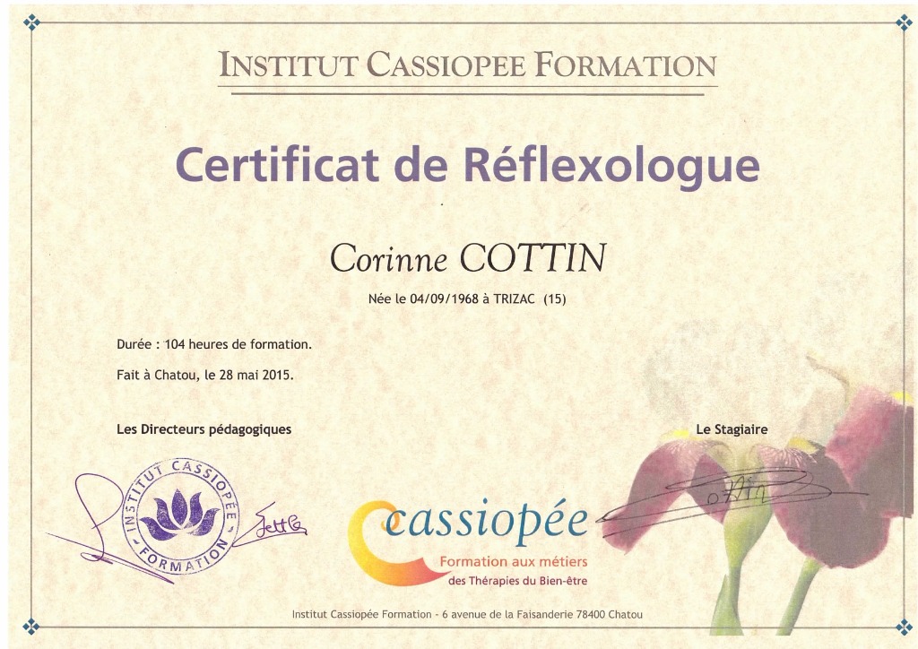 photo activite Corinne COTTIN