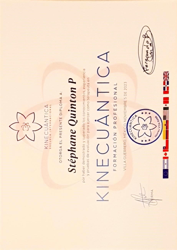 photo diplome Stéphane Quinton