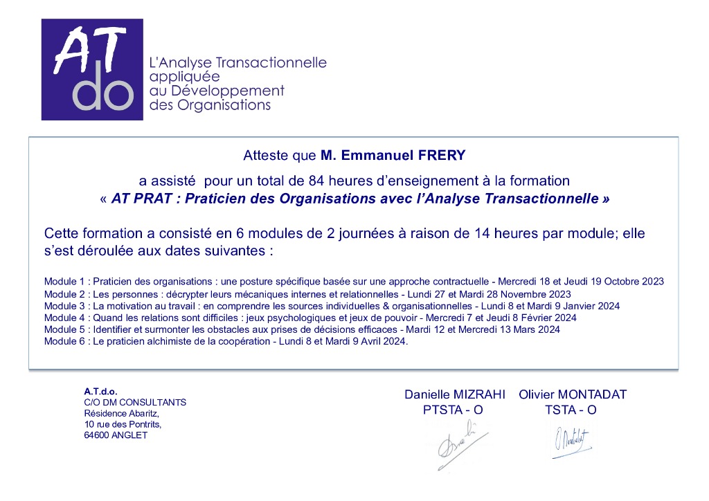 photo portrait Emmanuel Fréry - coach certifié & hypnothérapeute