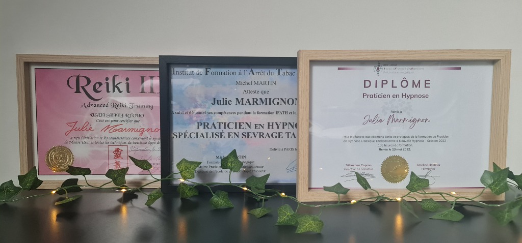 photo diplome Julie Marmignon