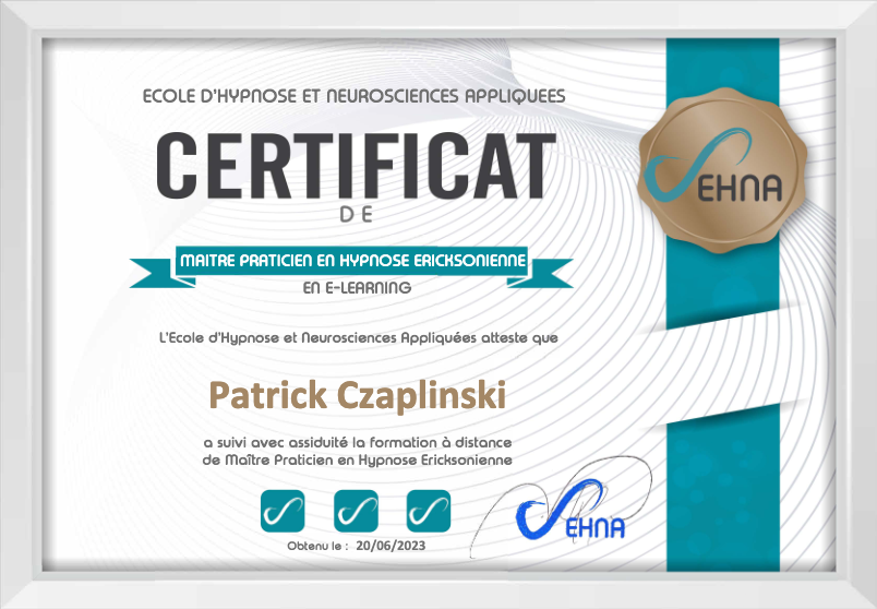 photo diplome PatHypno