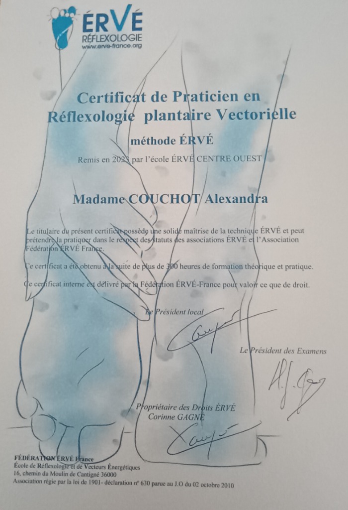photo diplome Alexandra couchot