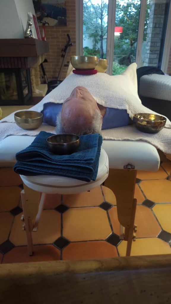 photo seance Abhyanga Forêveur