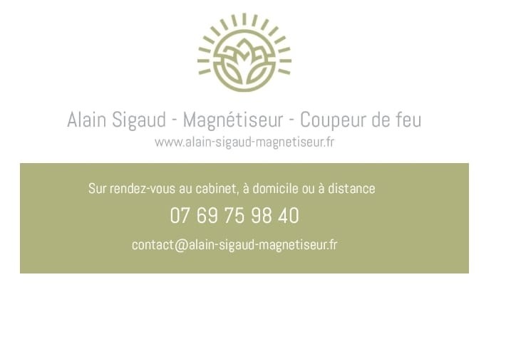 photo portrait Alain Sigaud Magnétiseur