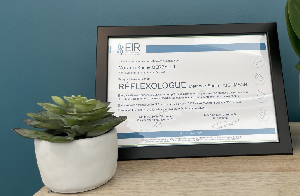 photo diplome Karine Gerbault
