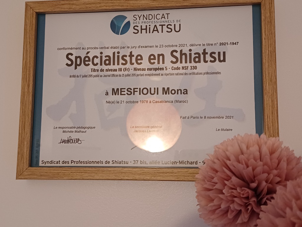 photo diplome Mona mesfioui