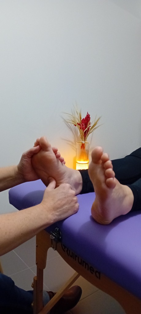 photo activite Sandrine BERGERON réflexologie plantaire 