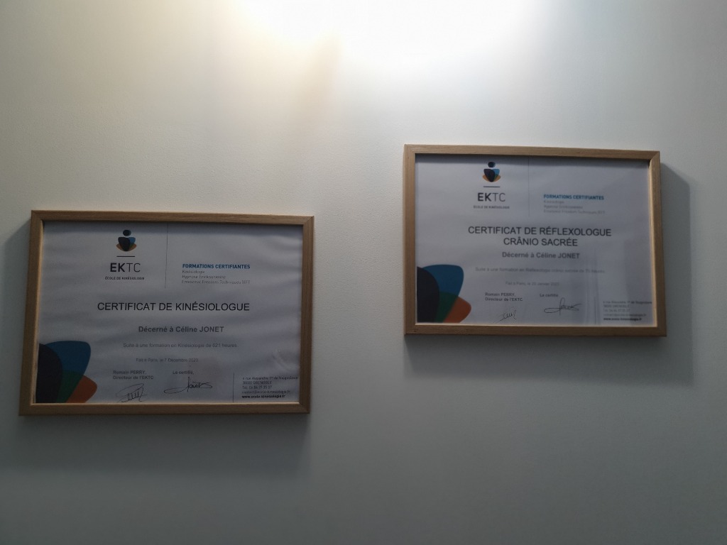 photo diplome Céline Jonet