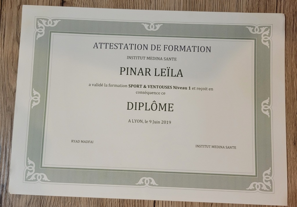 photo diplome Instant à Soi