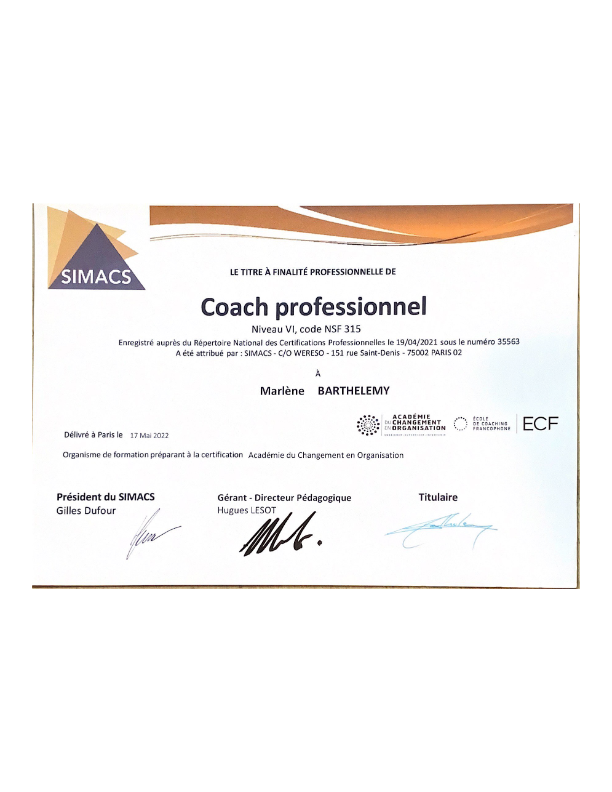 photo diplome Marlène Barthélémy, DIVE IN