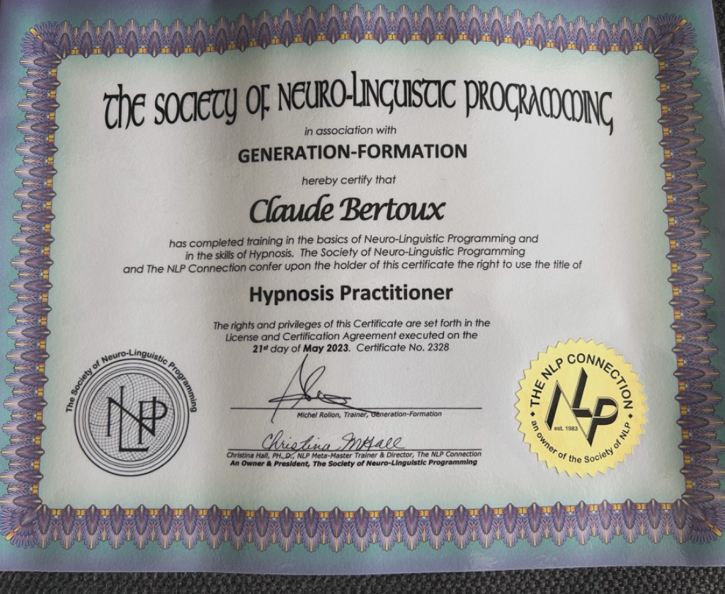 photo diplome Claude Bertoux